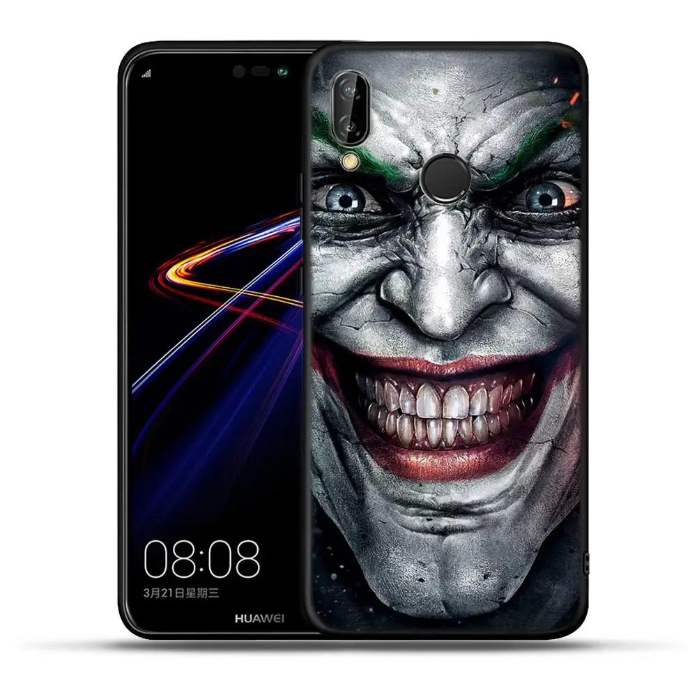Яд в стиле «Джокер» для Huawei Honor 8 9 10 20 Lite 7A Pro 7C 8A 8S 8X 8C 9X вид 20 V20 Чехол Мягкий силиконовый чехол для задней панели телефона Capa ETUI