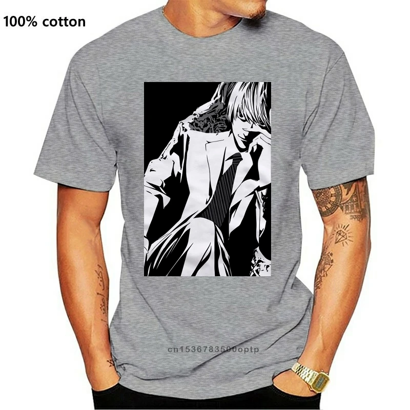 

New T SHIRT DEATH NOTE LIGHT YAGAMI ANIME MANGA CULT SERIES SERIE KULT JAPAN KIRA
