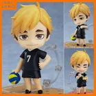 100% оригинал: Haikyuu! Miya Atsumu #1403 Q version figma фигура из ПВХ аниме модели игрушки Фигурки Коллекция куклы подарок