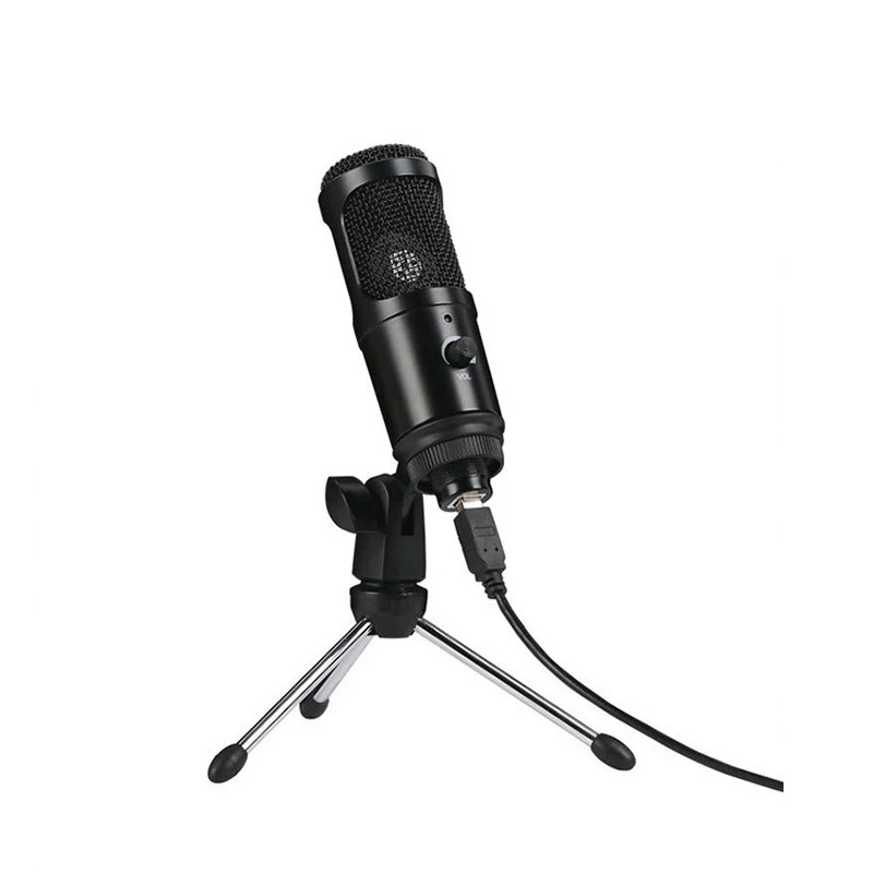 Professional USB Computer Microphones Kit With Adjustable Scissor Arm Stand Shock Mount For PC Laptop Singing Gaming Streaming |