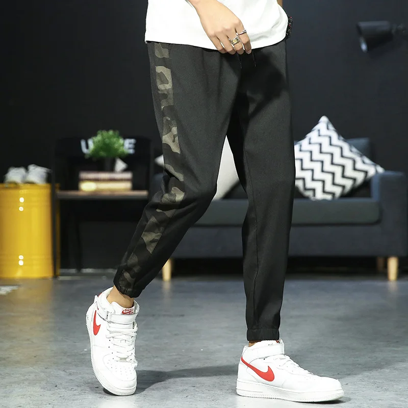 Брюки-карго мужские камуфляжные модные повседневные спортивные штаны для бега