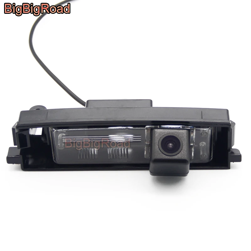 

BigBigRoad Wireless Rear View Camera HD Color Image For Toyota Vizi Echo XP10 Hatchback Auris E180 Etios Citroen C1 Peugeot 108