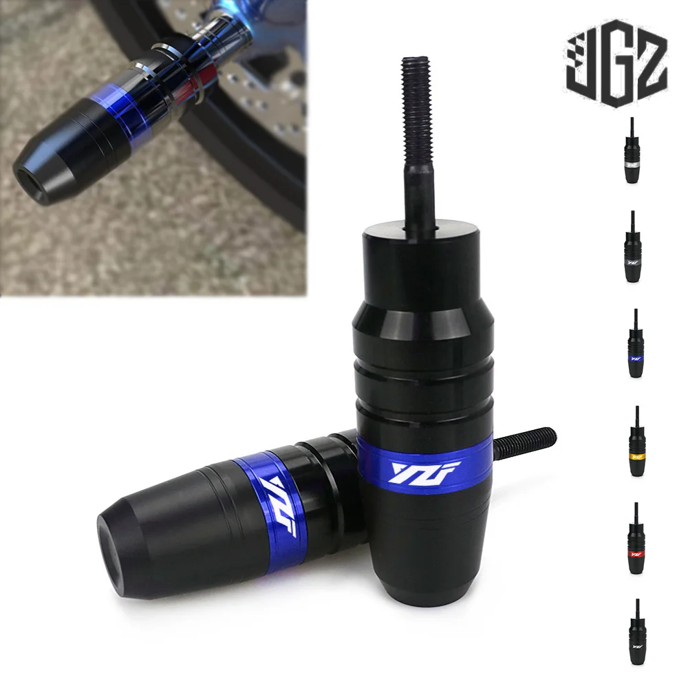 

Motorcycle CNC Aluminum Frame Sliders Wheel Exhaust Falling Crash Protector Pads for Yamaha YZF R1 R6 R3 R25 R15 V3 2013 - 2020