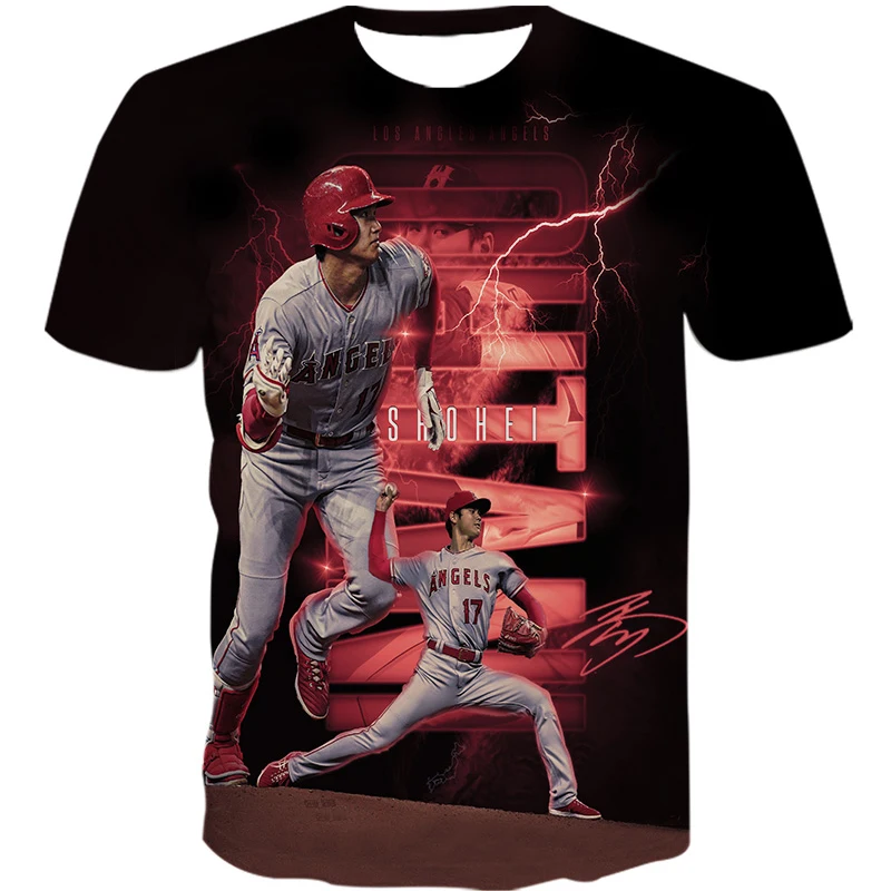

Hot Sale Ohtani Shohei Fans T-Shirt Summer Men Women Daily Casual Fashion Tops High Quality 3D Printed Round Neck Short Sleeved