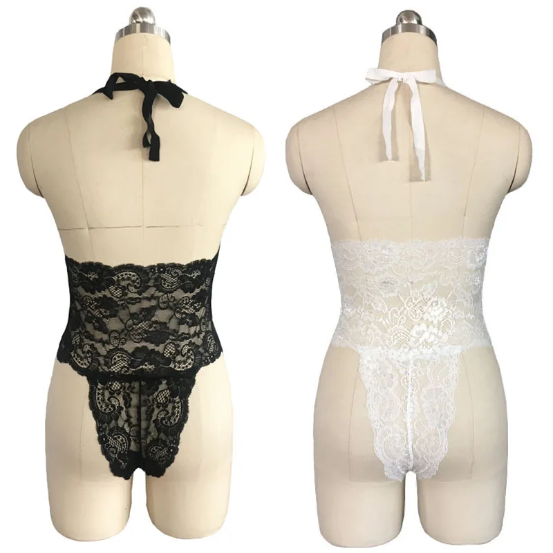 Прозрачное Кружевное боди с высоким v образным вырезом сексуальное женское