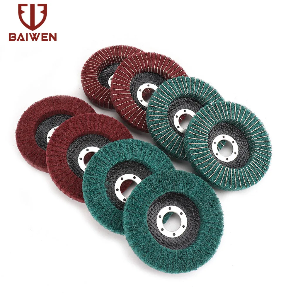5-дюймовый угловой шлифовальный диск из нейлонового волокна круги для