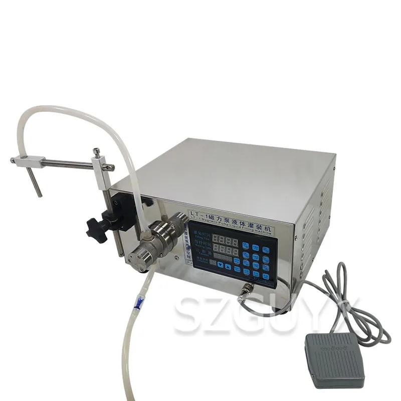 Полуавтоматическая машина для подачи жидкости с контролем количества масла вино