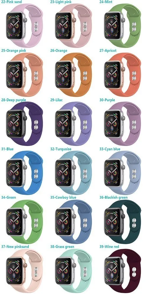 Мягкий ремешок для Apple Watch 42 мм серия 4 3 iwatch ремешок 38 мм 44 мм 40 мм pulseira correa браслет умные часы аксессуары петля
