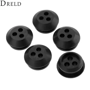 DRELD 5 шт. резиновые 3 отверстия Топливопровод газовый резервуар для люверсами подходит для Echo GT-200EZR триммер газонокосилка 13211546730 V137000030 Замена