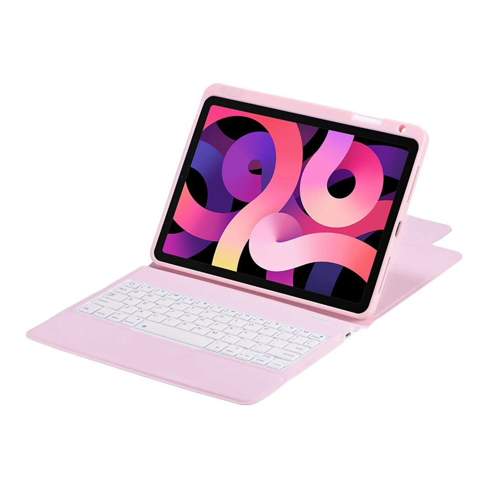 

NEW For Smart Phone for IPad Keyboard Cover Colorful Magnetical Detachable Keyboard Case Bluetooth Keyboard Smart Cover