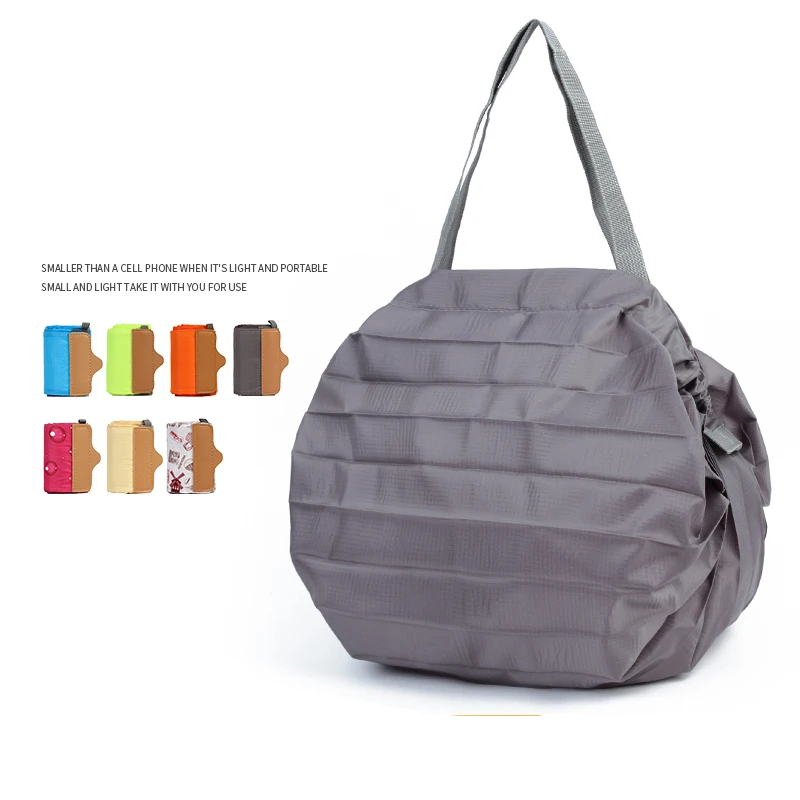 

MABULA Eco-Friendly Shopping Bags Large Washable Reusable Grocery Tote Handbag Japanese Foldable Waterproof Travel Grocery Bag