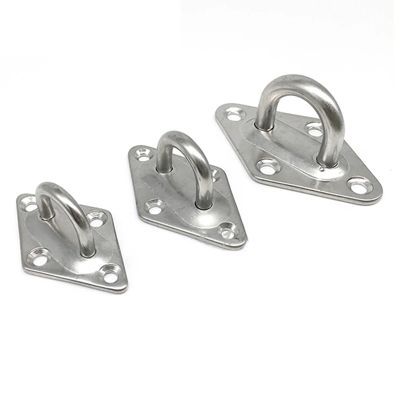 1 шт. в форме бриллианта 304 крючок из нержавеющей стали u образный основа