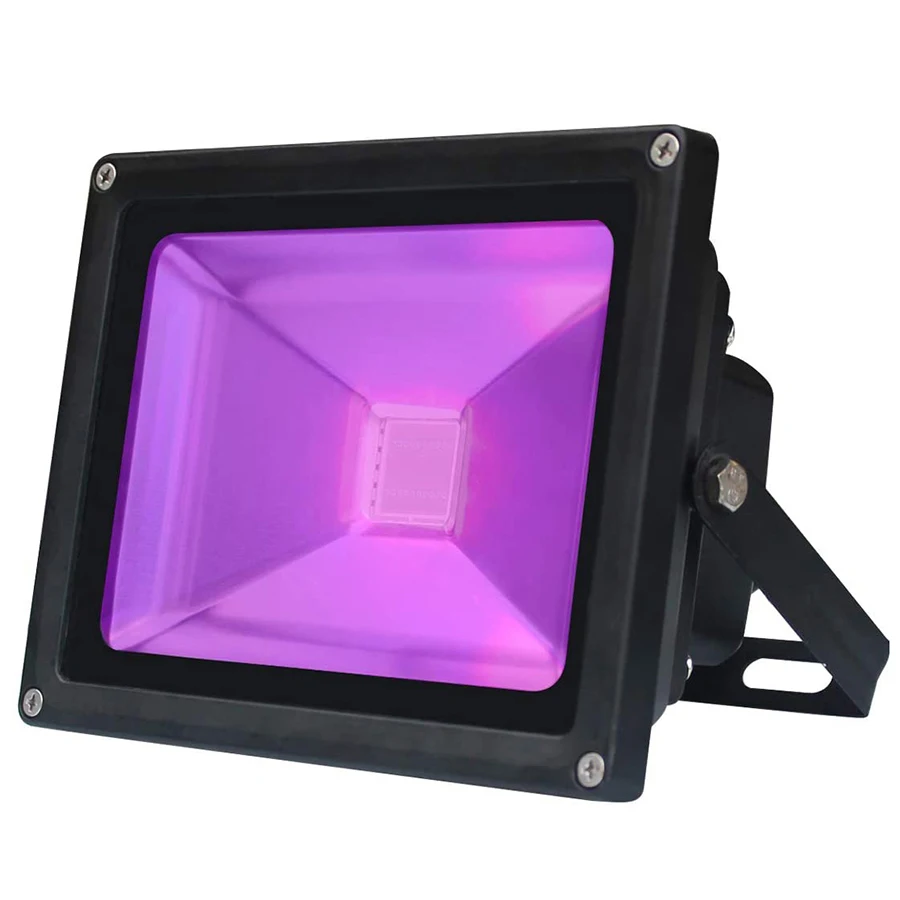 UV LED Floodlight 10W 20W 30W High Power Waterproof Ultra Violet Blacklight DJ Disco Stage Lamp for Christmas Halloween Party