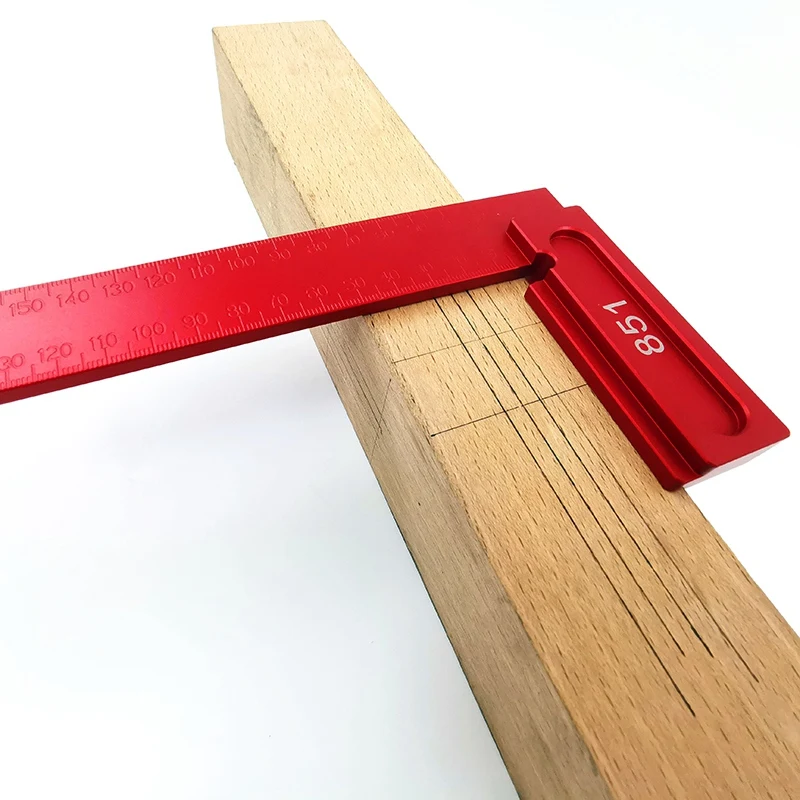 

SHGO HOT-200mm Measuring Tool, Aluminum Alloy Square, Woodworking Height Ruler, Inch Square Ruler, Woodworking Aid, Woodworking