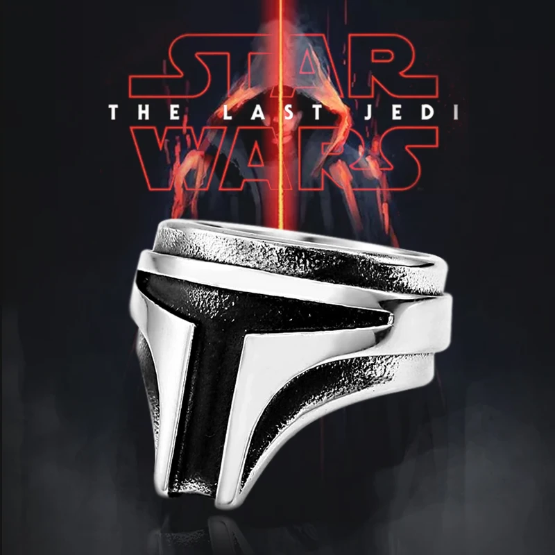 Байер Звездные войны Клон Trooper кольцо Нержавеющая сталь разработан новый фильм