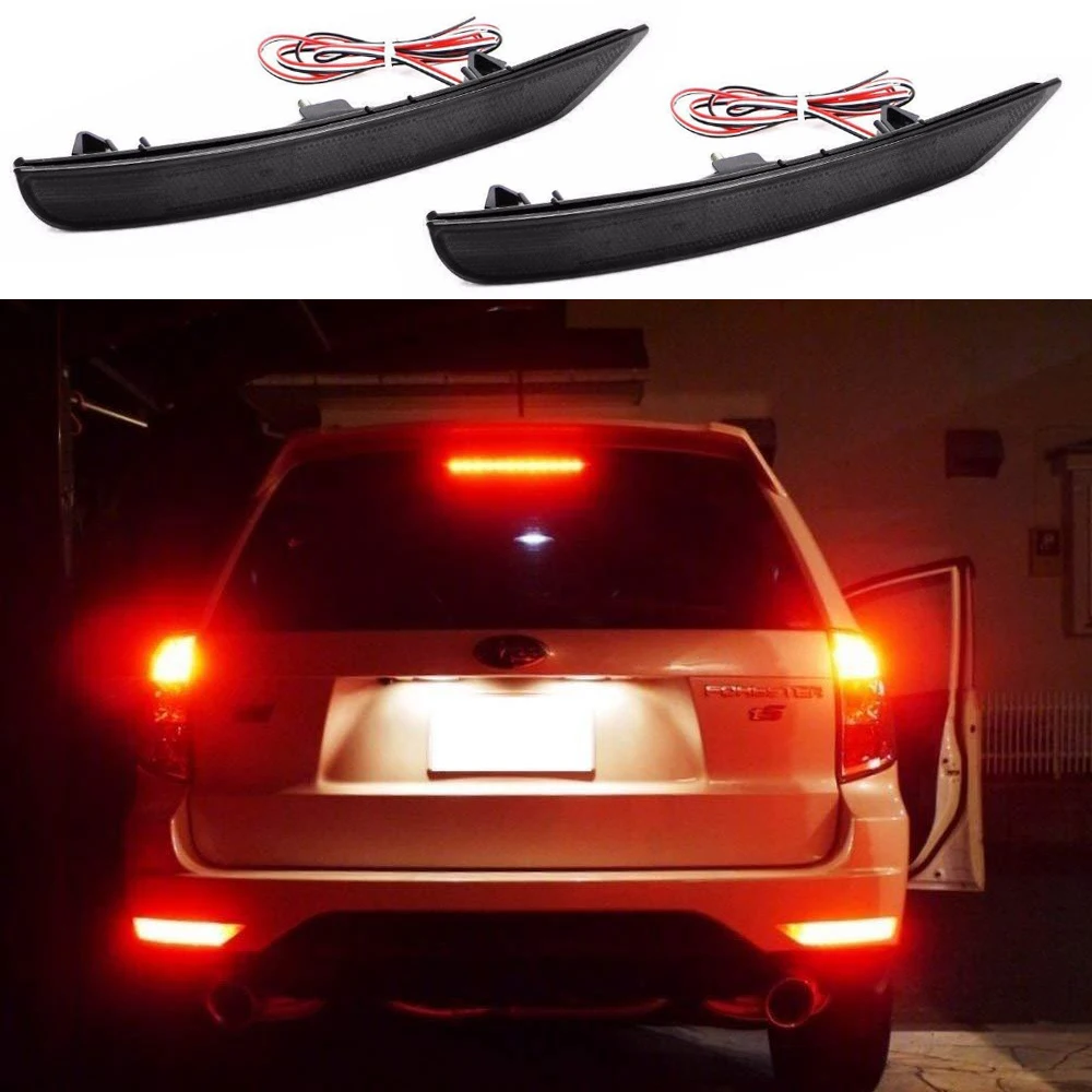 Для Subaru Forester 2009 2010 2011 2012 2013 2014 2015 2016 автомобильный Светодиодный отражатель