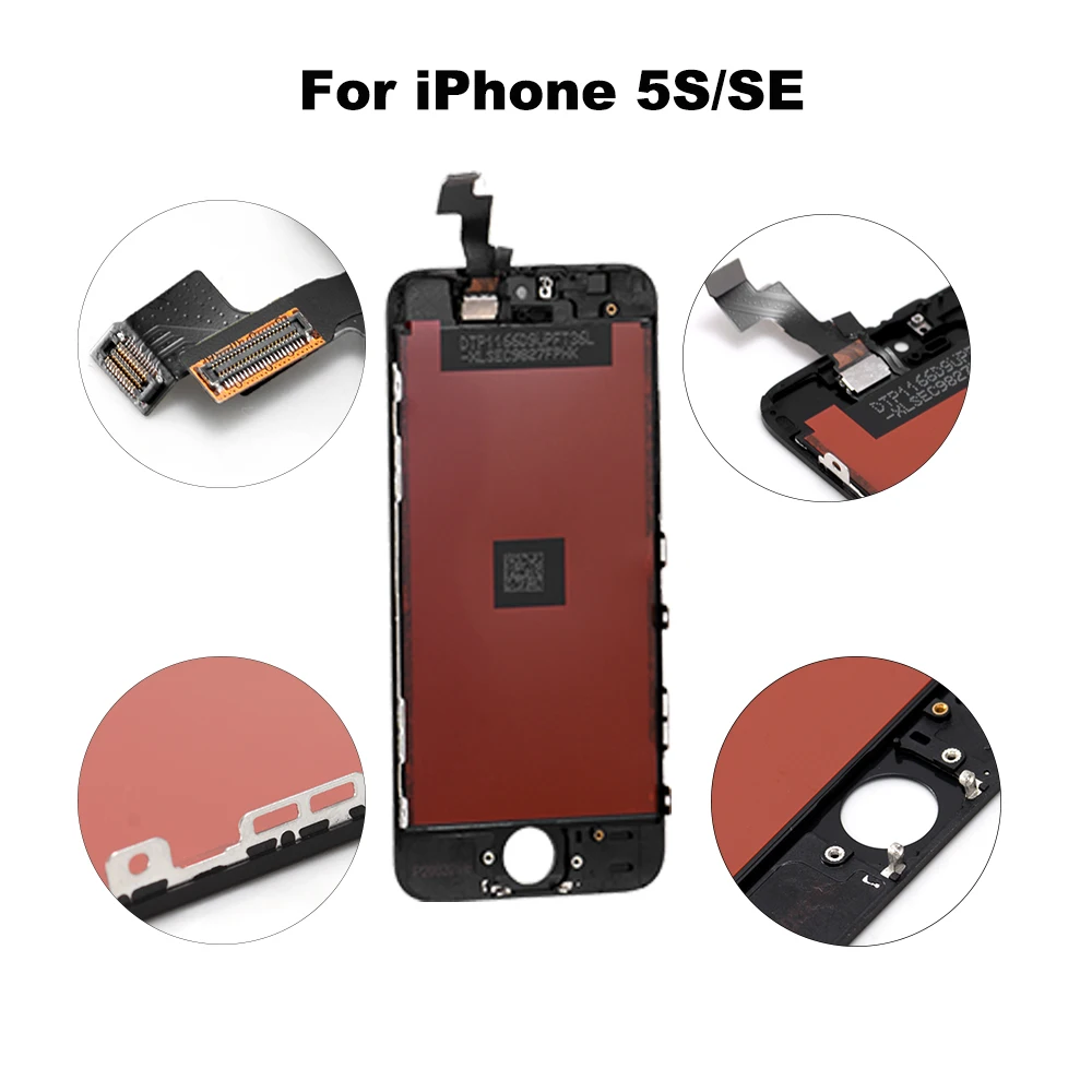 

AAA+++ LCD Display For iphone 6S Plus screen replacment For iPhone5 5S6 7 7Plus 8 8plus