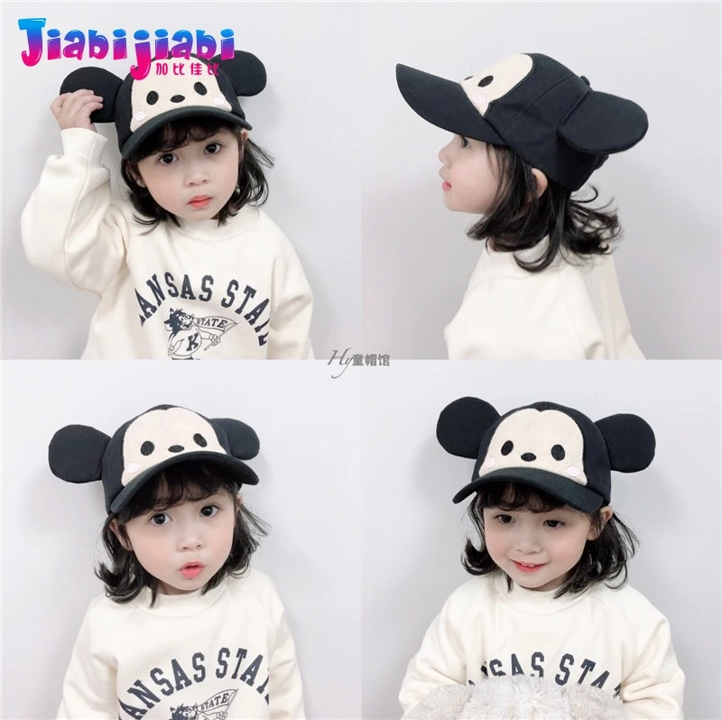 Летняя бейсбольная кепка для детей Весенняя тонкая тканевая солнцезащитная