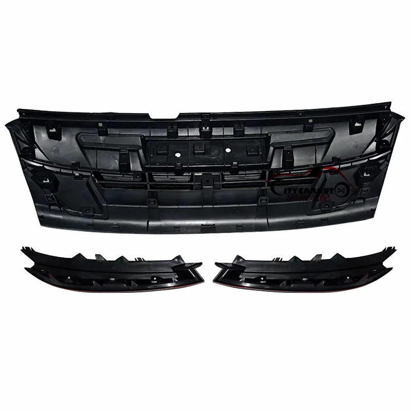 Модифицированная Передняя решетка для гоночного гриля ABS лампы крышка бампера