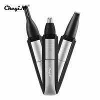 ckeyin 3 in 1 waterproof nose ear hair trimmer mustache trimer powerful mens shaver rechargeable hair removal eyebrow trimer