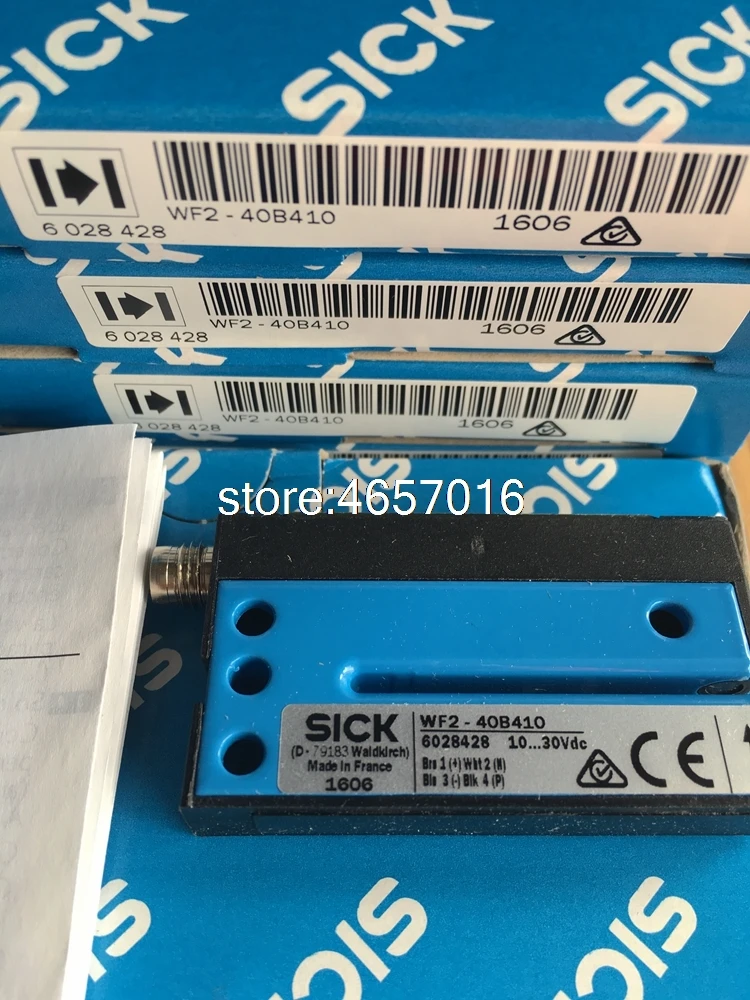 WF2-40B410 6028428 Sick Label Sensor 100% New & Original Genuine In Stock Fork Sensors or Cable DOL-0804-G02M on. WF2-40B410 6028428 Болезнь датчика ярлыка 100% новый и оригинальный подлинный в наличии вилочные датчики или кабель DOL-0804-G02M включен