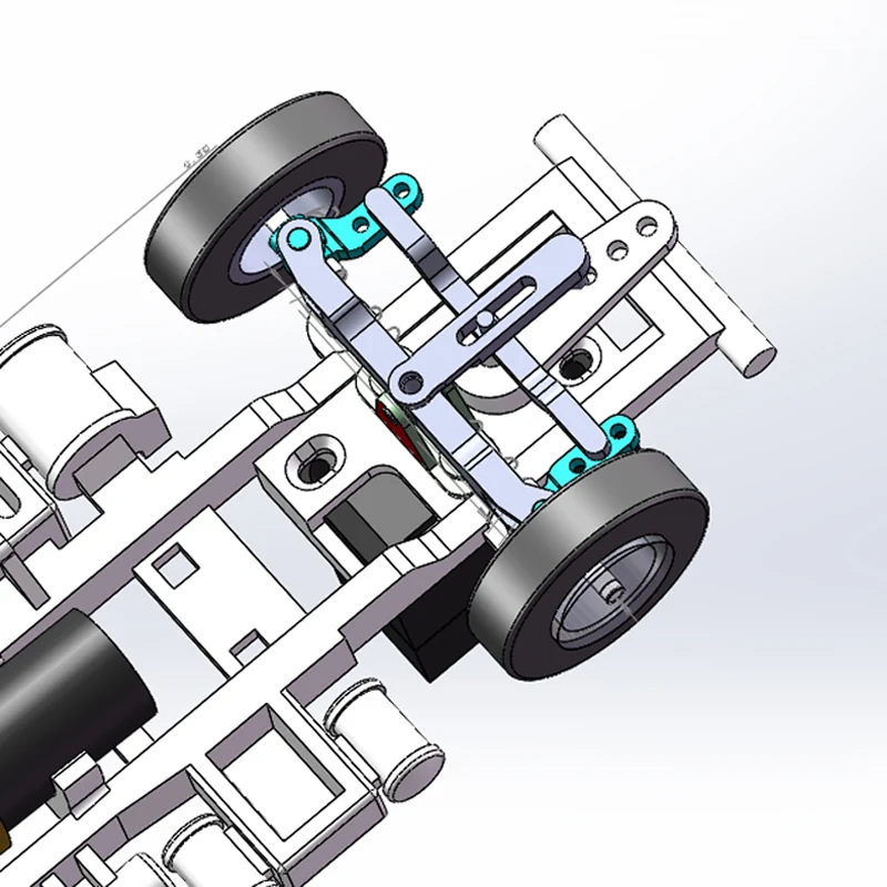 Двухосный грузовой автомобильный металлический шасси | Игрушки и хобби