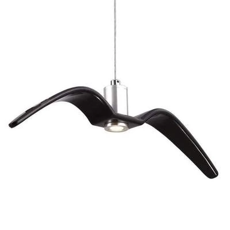 Современная столовая Led Чайка люстра искусство белая свет Гостиная Вилла зал