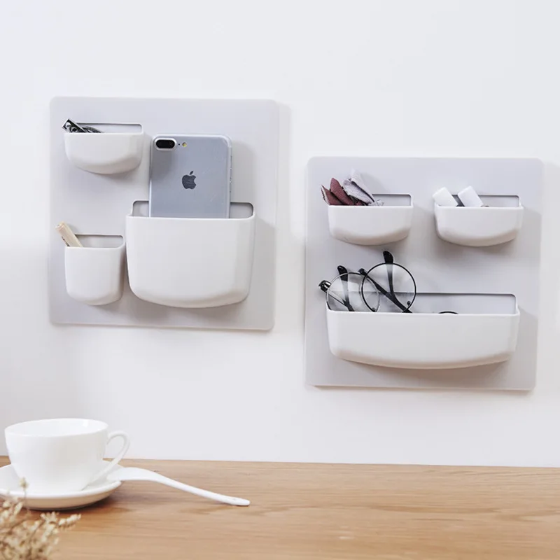 

Wall Shelf Wall Mounted Cosmetic Storage Box Bathroom Storage Rack Wall Shelf Bathroom Storage Rack