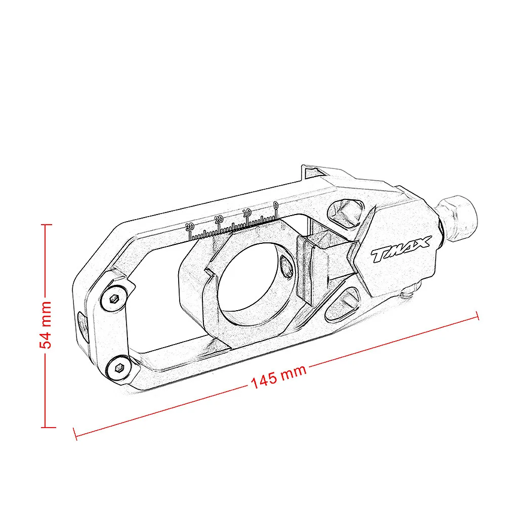 

For Yamaha TMAX 530 2013 2014 2015 2016 2017 2018 2019 CNC Motorcycle Accessories Chain Guard Chain Belt Cover Protector