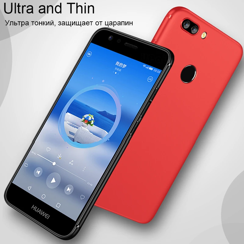 Чехол UPaitou для Huawei Nova 7i 5T тонкий мягкий матовый чехол из ТПУ 5 5i Pro 2 4 4e 3 3i 3e 2s Plus 2i 2e |