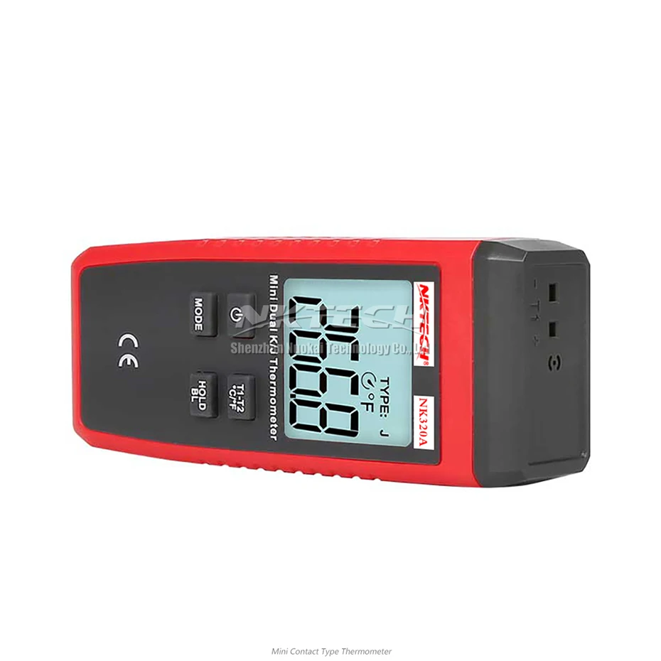 Цифровой термометр NKTECH NK320A одноканальный термопара температура K/J (K) 50 до 1300 (J) 1200