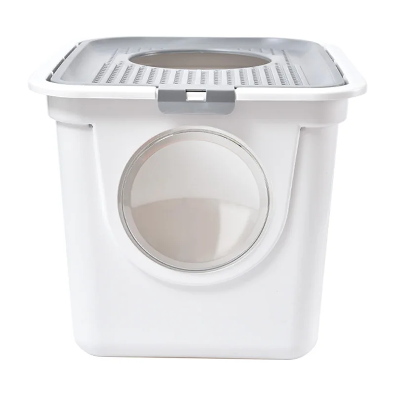 Полностью закрытый кошачий Туалет большая раковина для кошачьего туалета новая