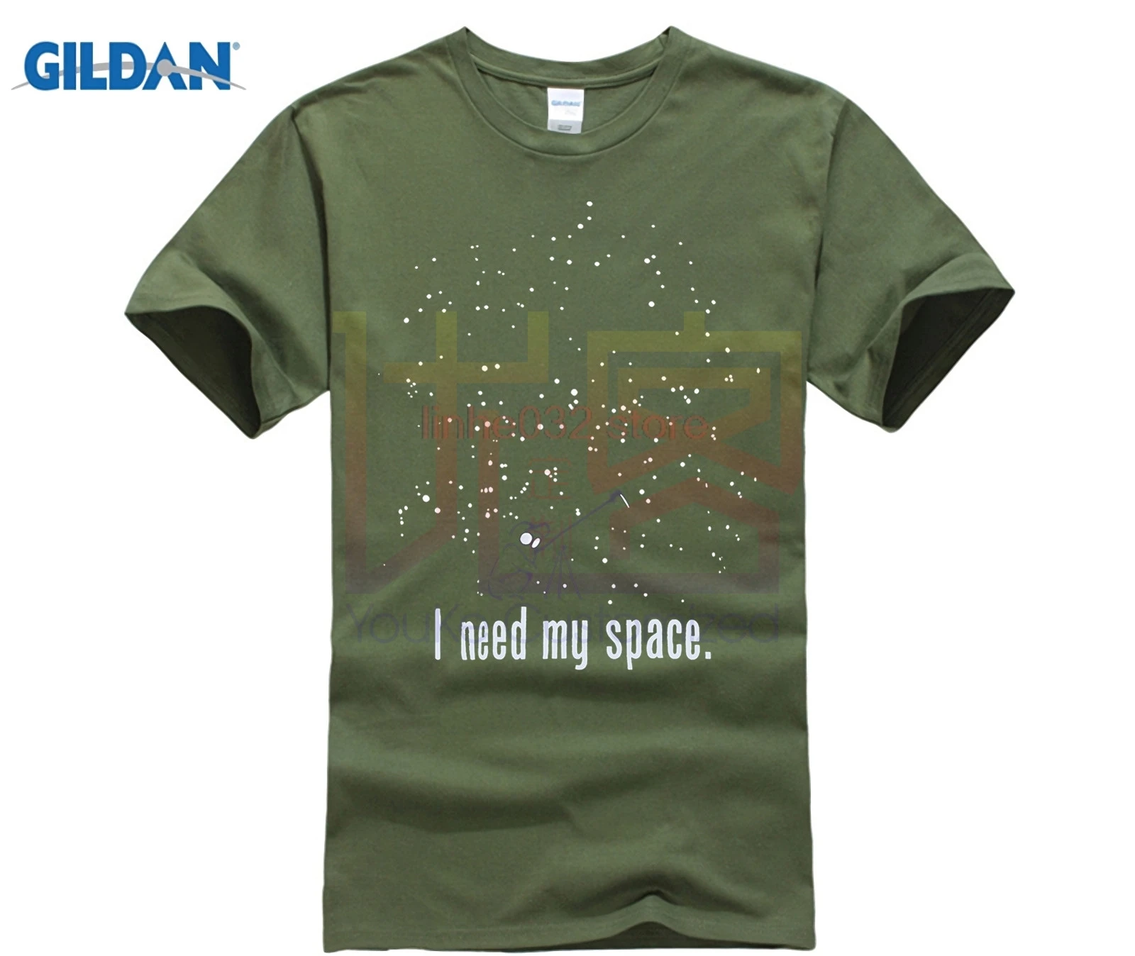 Футболка унисекс с надписью I Need My Space забавная футболка изображением астрономии