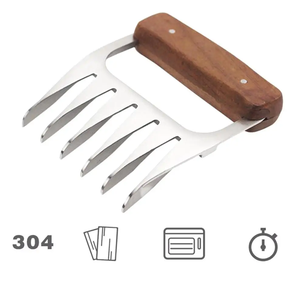 2 шт. барбекю мясо коготь принадлежности для Разделки мяса медведь прочные