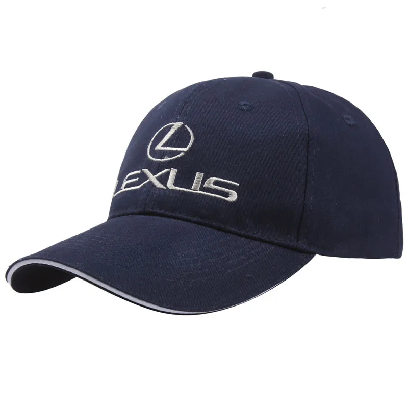 Тёмно-синий Модные унисекс хлопковые уличные бейсболки с вышивкой Lexus Snapback, головные уборы для мужчин и женщин, бейсболка hombre - Цвет: Тёмно-синий