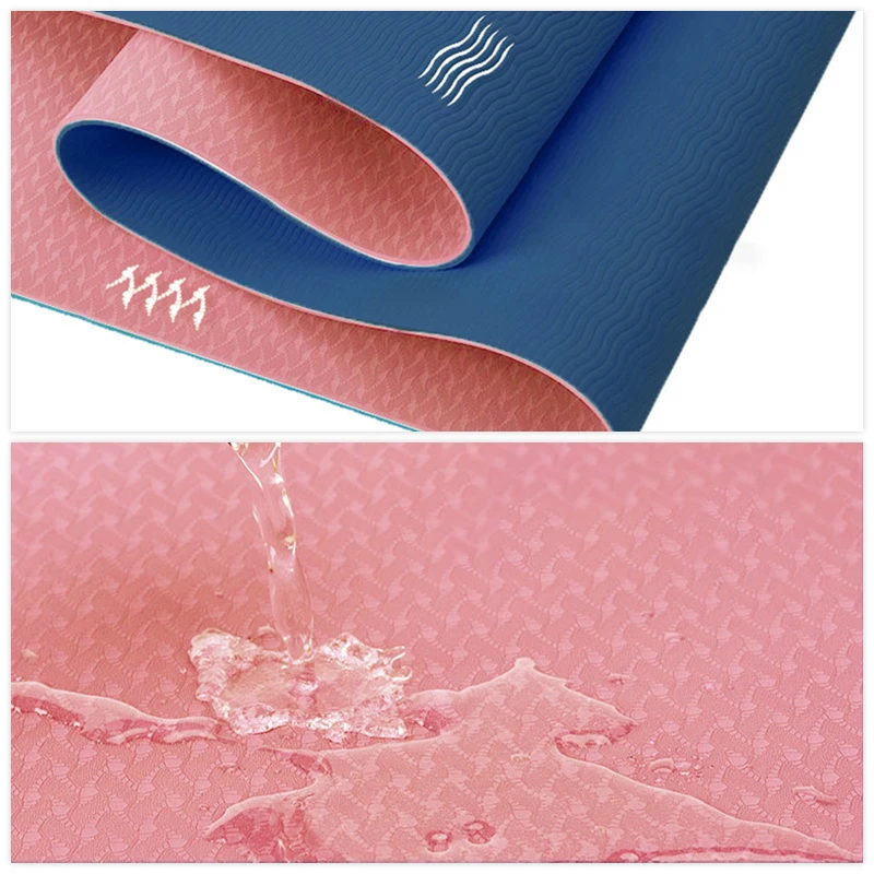 

Yoga Mat With Position Line Anti-skid Blanket Sports Fitness Mats Thick EVA Comfort Foam Yoga Mat Pilates Gymnastics Mats