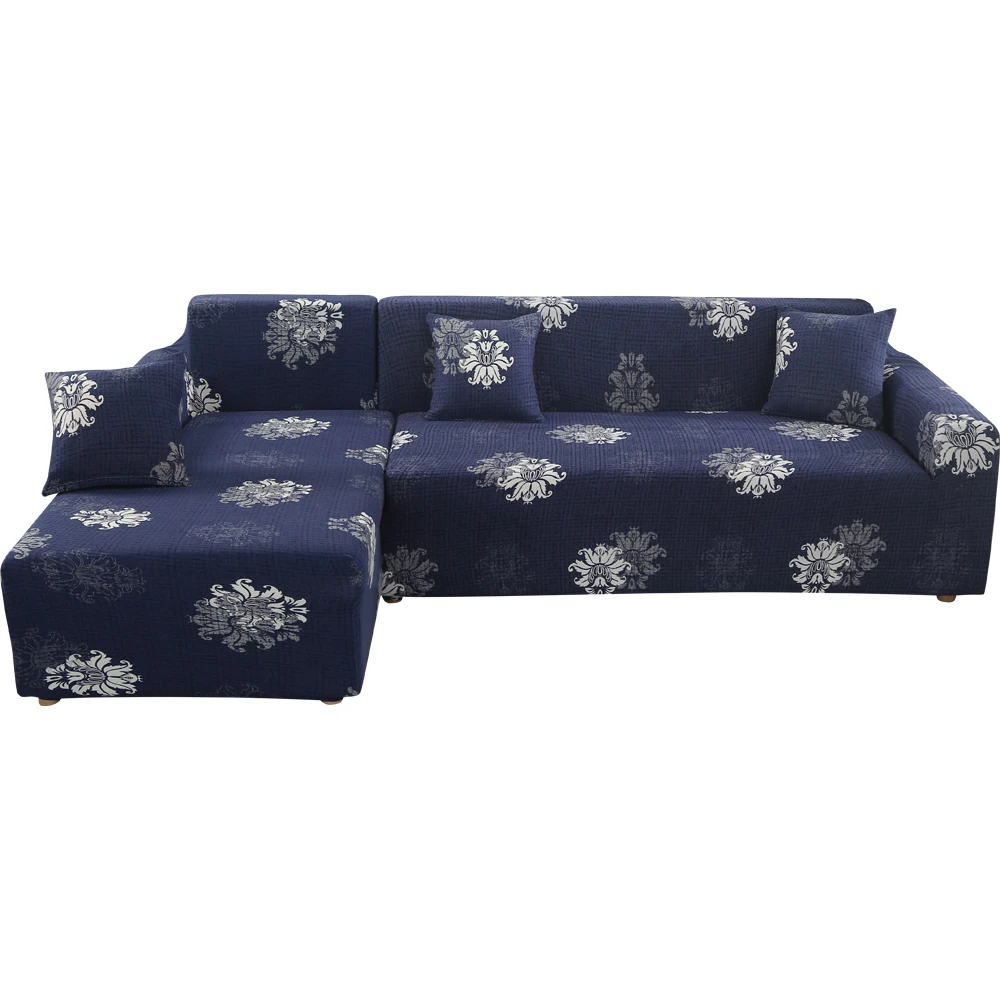 C8 Твердые Цвет эластичные чехлы для диванов местный Защитная крышка для объективов L-shape форме, благодаря чему создается ощущение невесомости с угловой секционный диван крышка Гостиная 1/2/3/4 местный - Цвет: C8