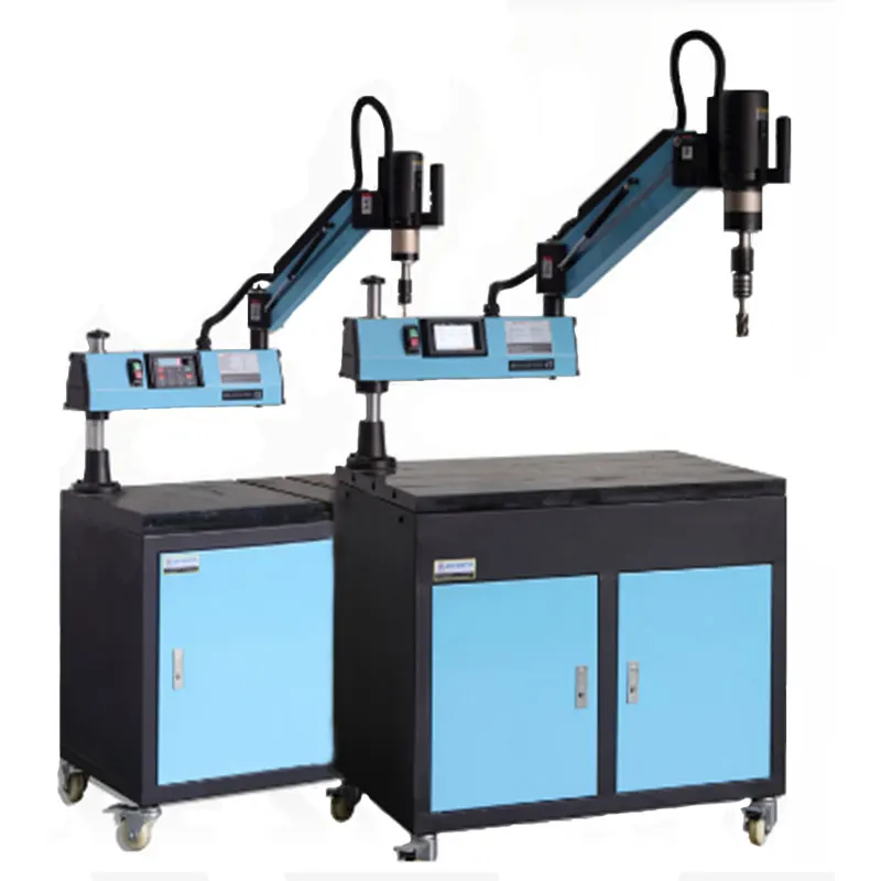 M6-M24 Электрический Вертикальный нарезной станок с сенсорным экраном