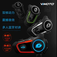 easy rider vimoto helmet motorcycle bluetooth headset stereo headset mobile phone gps 2 radio v9s