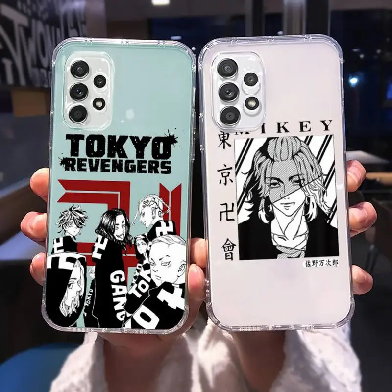 

Tokyo Revengers Manjiro Sano Phone Case For Samsung A 51 50 52 12 21s 31 40 70 71 note S 20 10 21 ultra plus fe clear case