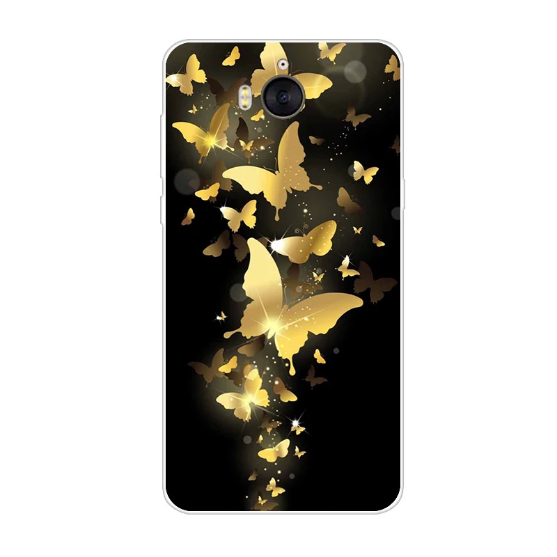 Тёмно-синий Для huawei Y5 Y6 чехол для huawei Y5 чехол для телефона для huawei Y6 Mya-L22 Mya-u29 Мягкий силиконовый чехол Funda coque - Цвет: Тёмно-синий