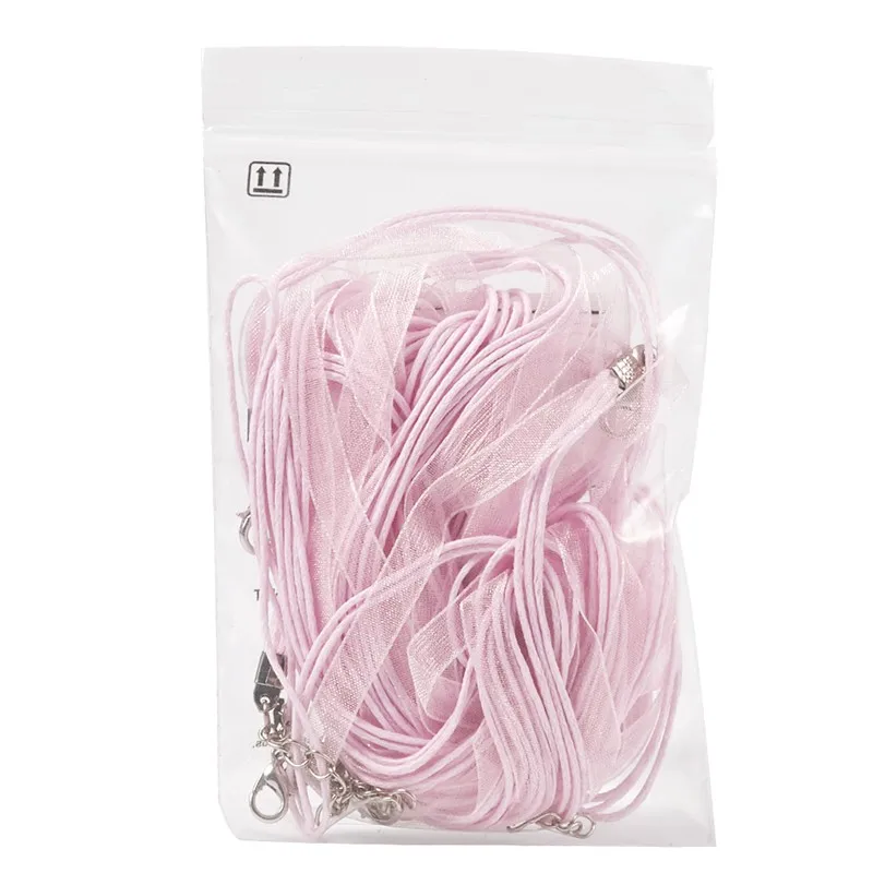 10 Ювелирные изделия на нитях для изготовления ожерелья лента из органзы и