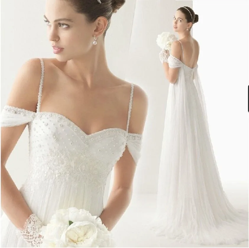 Женское ТРАПЕЦИЕВИДНОЕ свадебное платье белое/цвета слоновой кости с рукавами