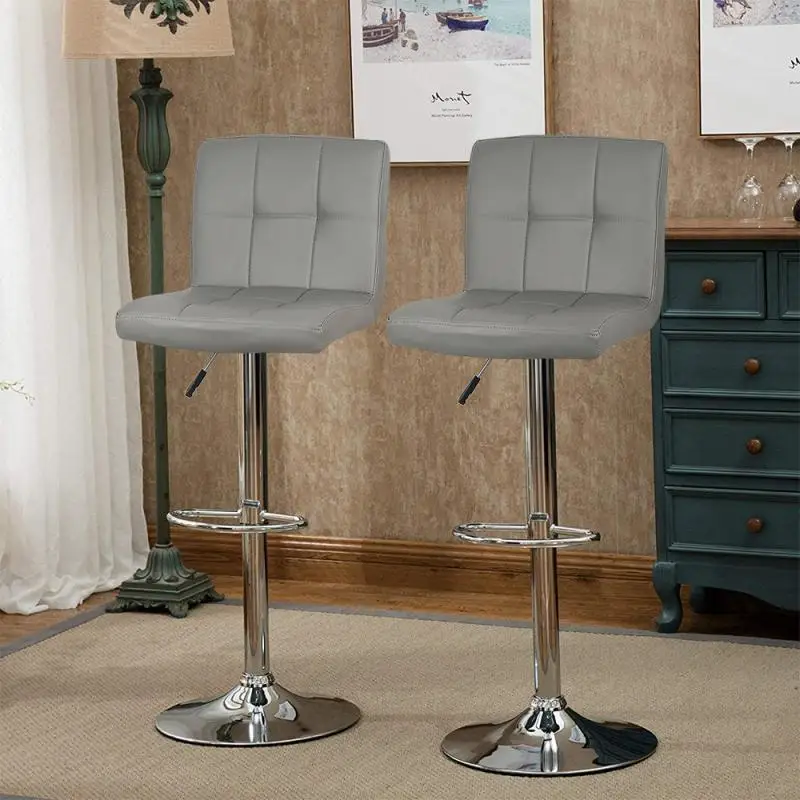 

Барные стулья 1 пара, барная мебель, офисные стулья без подлокотников, современные регулируемые барные стулья, коммерческая мебель HWC