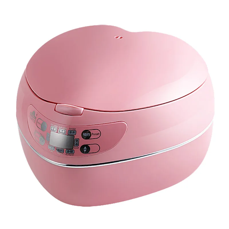 

220V Home Heart Shaped Smart Rice Cooker 300W Multi-Function Rice Cooker 9 Hours Heat Preservation Stereo Heating 1.8L Capacity