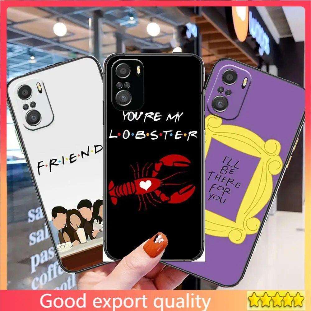 

Most popular Friends TV Show Phone Case For xiaomi redmi 11 Lite pro Ultra 10 9 8 MIX 4 FOLD 10T Black Cover Silicone Back Prett