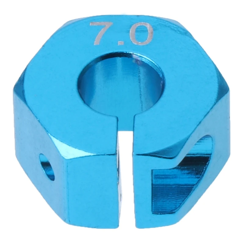 

1:10 RC Car Tire Parts Alloy 7.0 Wheel Hex 12mm Drive 4P HSP HPI Tamiya Car Set R9JD