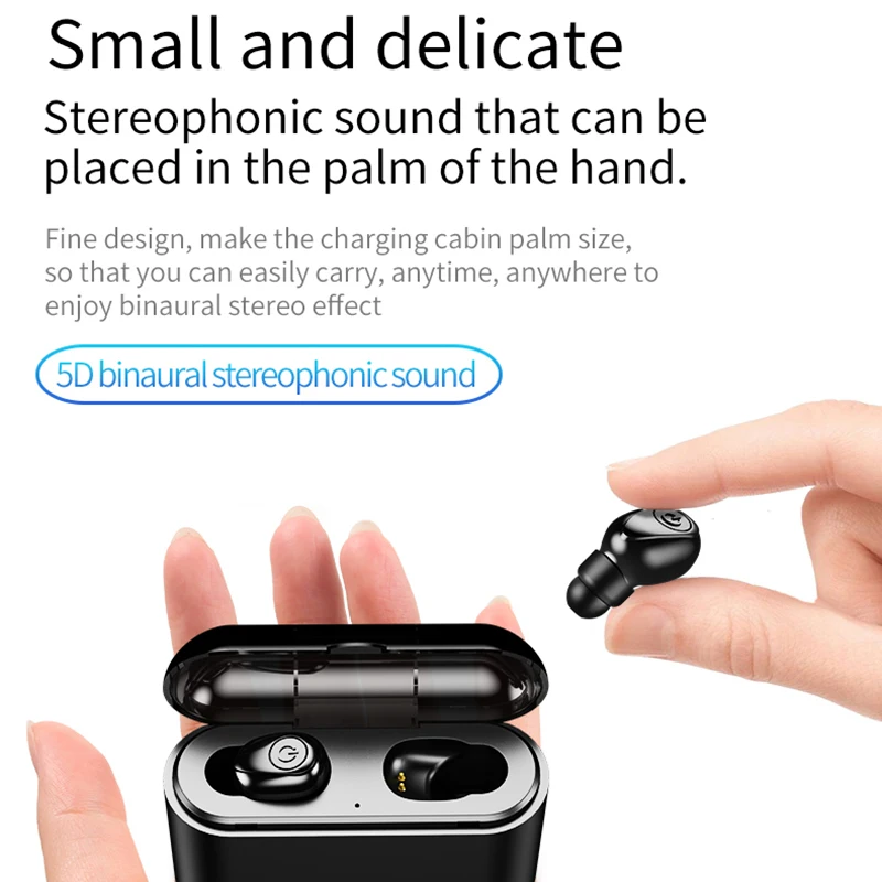 TWS 5 0 bluetooth беспроводные наушники X8 в ухо Беспроводная гарнитура