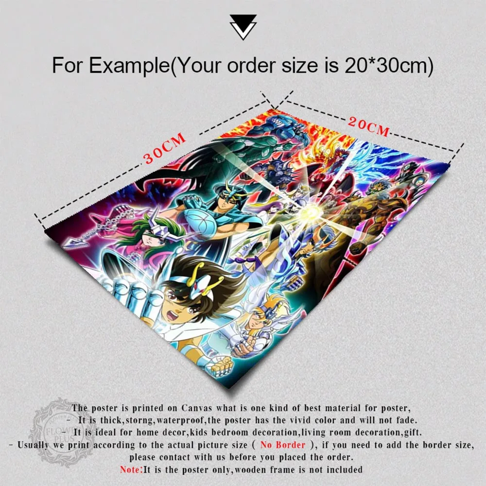 

Modular Canvas Pictures Home Saint Seiya Anime Painting Wall Artwork HD Printed Nordic Poster For Living Room
