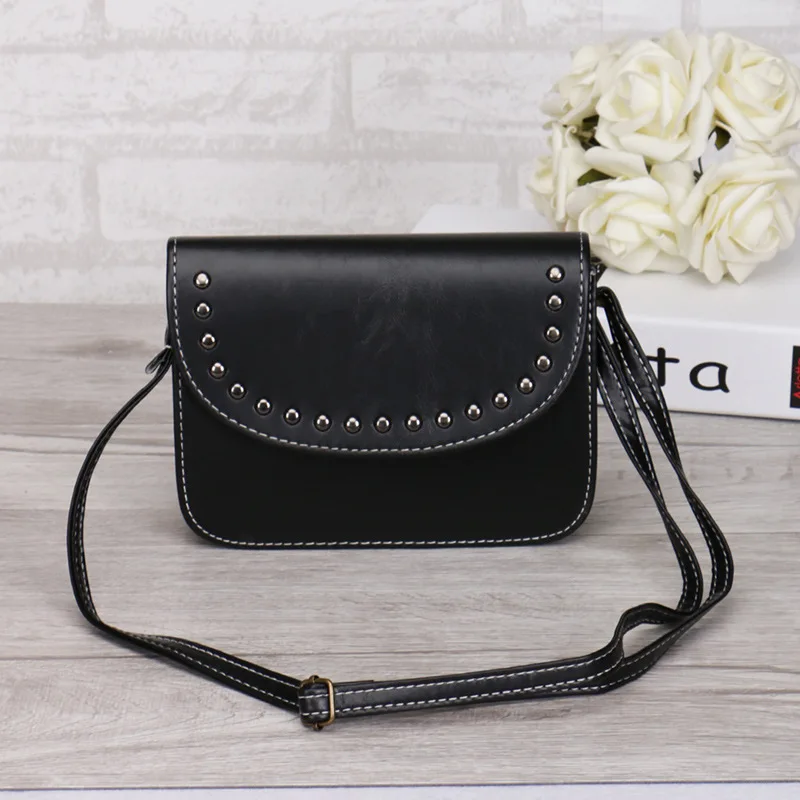 

2020 Women's Fashion Handbag Shoulder Bag Mini Crossbody Summer Vintage Square Sling Bag PU Leather Messager Bag #20